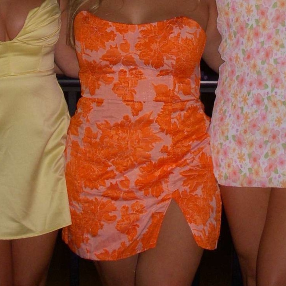 Multicolor corset dress